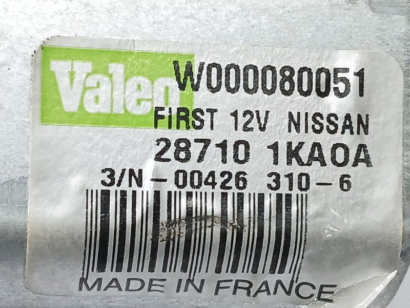 Recambio de motor limpia trasero para nissan juke (f15) 1.2 dig-t referencia OEM IAM 287101KA0A  