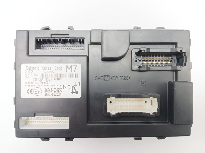 Recambio de modulo electronico para nissan juke (f15) 1.2 dig-t referencia OEM IAM 284B1BV81C  
