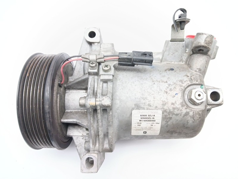Recambio de compresor aire acondicionado para nissan juke (f15) 1.2 dig-t referencia OEM IAM 926003ZL1A  