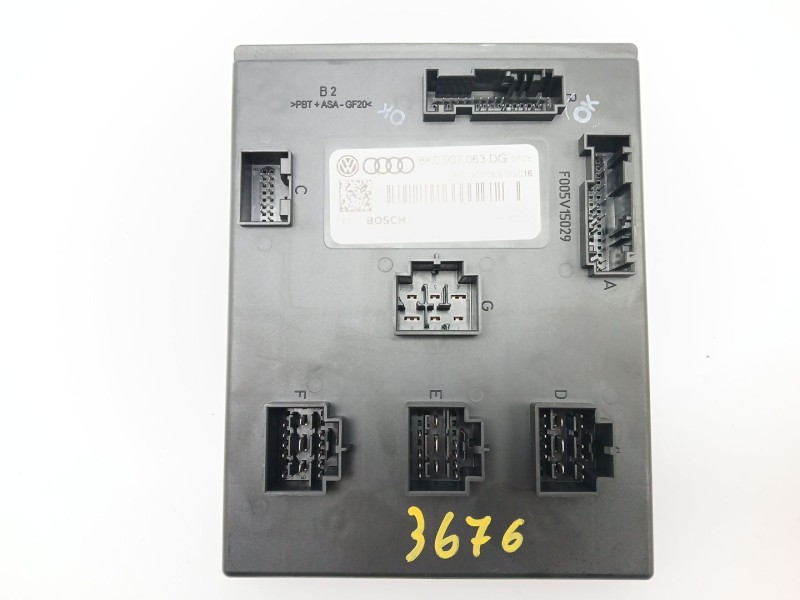 Recambio de modulo electronico para audi a4 ber. (b8) 2.0 tdi referencia OEM IAM 8K0907063DG  