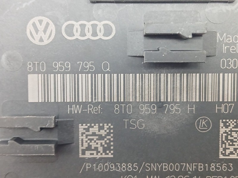 Recambio de modulo electronico para audi a4 ber. (b8) 2.0 tdi referencia OEM IAM 8T0959795Q  8T0959795H