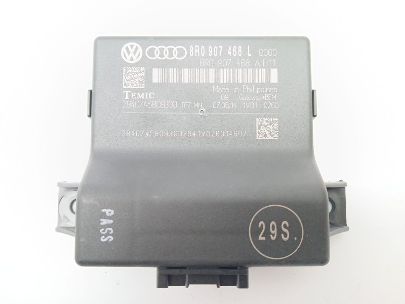 Recambio de modulo electronico para audi a4 ber. (b8) 2.0 tdi referencia OEM IAM 8R0907468L  8R09074468A