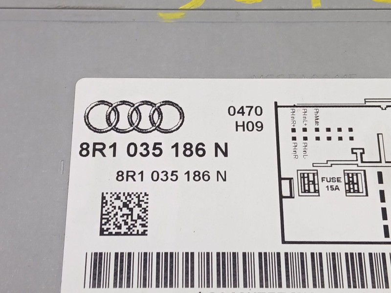 Recambio de sistema audio / cd para audi a4 ber. (b8) 2.0 tdi referencia OEM IAM 8R1035186N  
