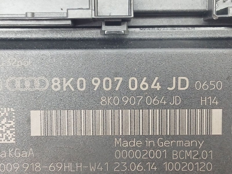 Recambio de modulo electronico para audi a4 ber. (b8) 2.0 tdi referencia OEM IAM 8K0907064JD  