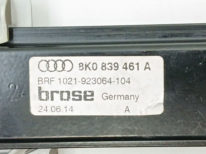Recambio de elevalunas trasero izquierdo para audi a4 ber. (b8) 2.0 tdi referencia OEM IAM 8K0839461A  
