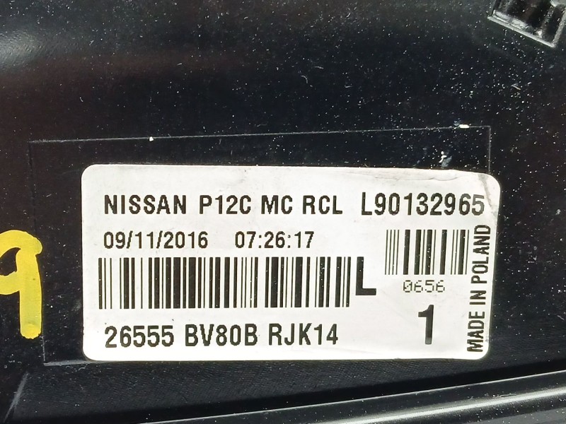 Recambio de piloto trasero izquierdo para nissan juke (f15) 1.2 dig-t referencia OEM IAM 26555BV80B  