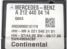 Recambio de modulo electronico para mercedes-benz clase e coupé (c207) e 250 cgi (207.347) referencia OEM IAM A2124400414  5WK49 2