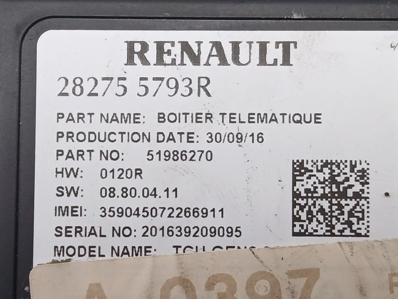 Recambio de modulo electronico para renault talisman (lp_) 1.6 dci 130 referencia OEM IAM 282755793R  