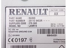 Recambio de sistema audio / cd para renault talisman (lp_) 1.6 dci 130 referencia OEM IAM 281159453R   2