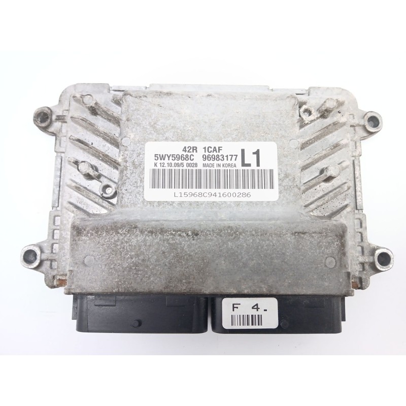 Recambio de centralita motor uce para chevrolet aveo ls referencia OEM IAM 96983177  5WY5968C