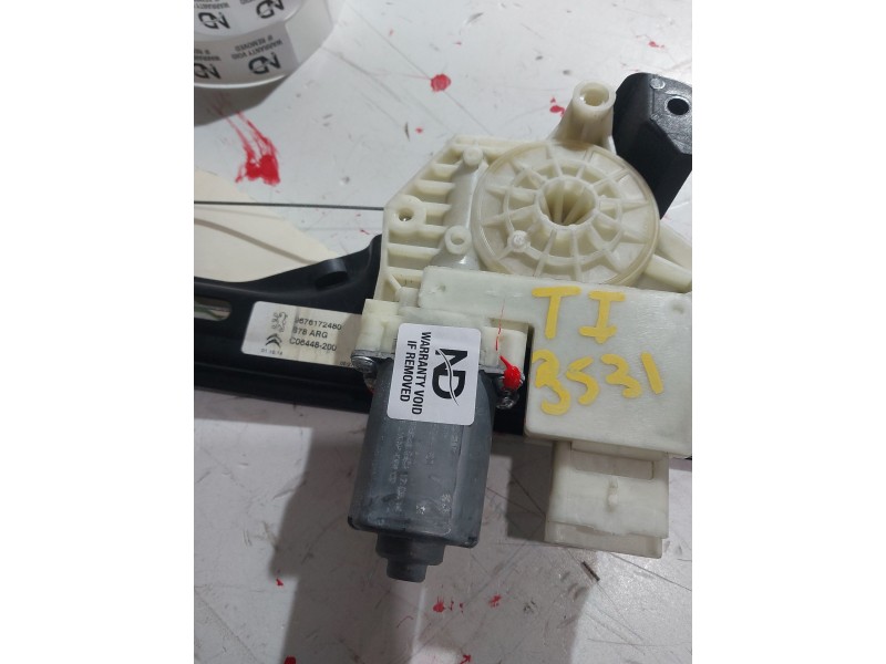 Recambio de elevalunas trasero izquierdo para citroën c4 picasso seduction referencia OEM IAM 9676172480 C06448200 