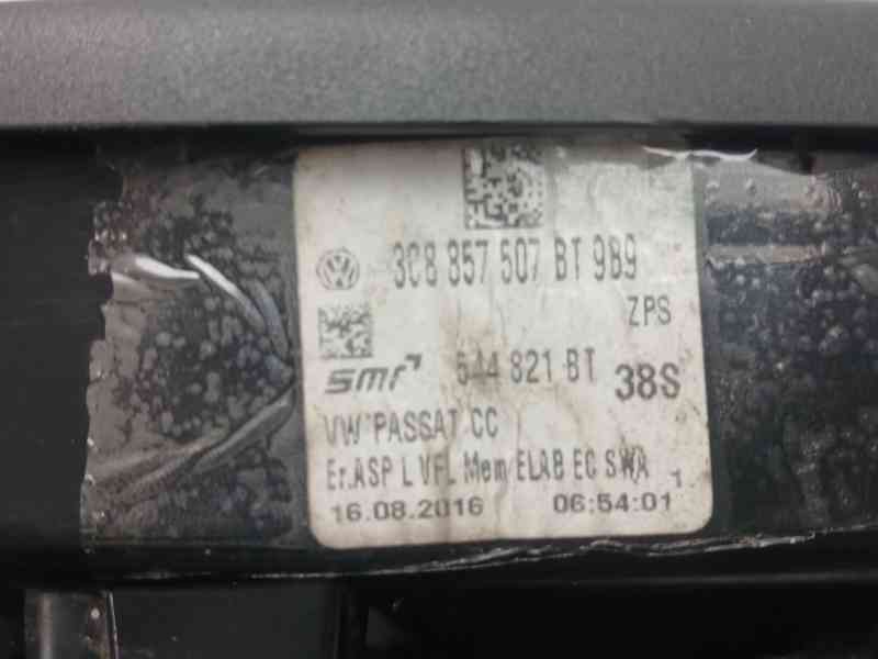 Recambio de retrovisor izquierdo para volkswagen passat cc 2.0 tdi 177 cv/ 130 kw referencia OEM IAM   3G0857521A