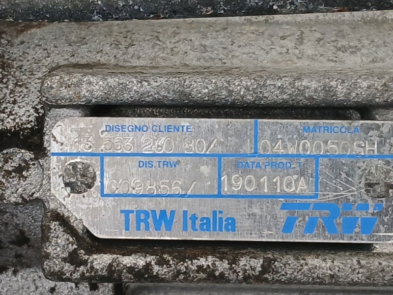 Recambio de cremallera direccion para citroën c8 (ea_, eb_) 2.0 hdi referencia OEM IAM 1356323080  