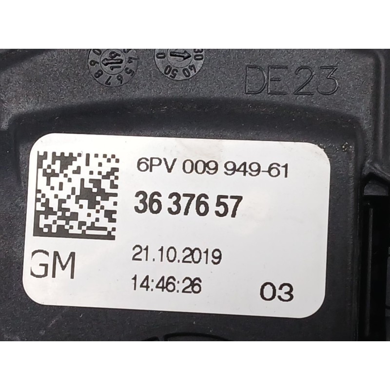 Recambio de potenciometro pedal para opel crossland x / crossland (p17, p2qo) 1.2 (75) referencia OEM IAM 3637657  6PV00994961