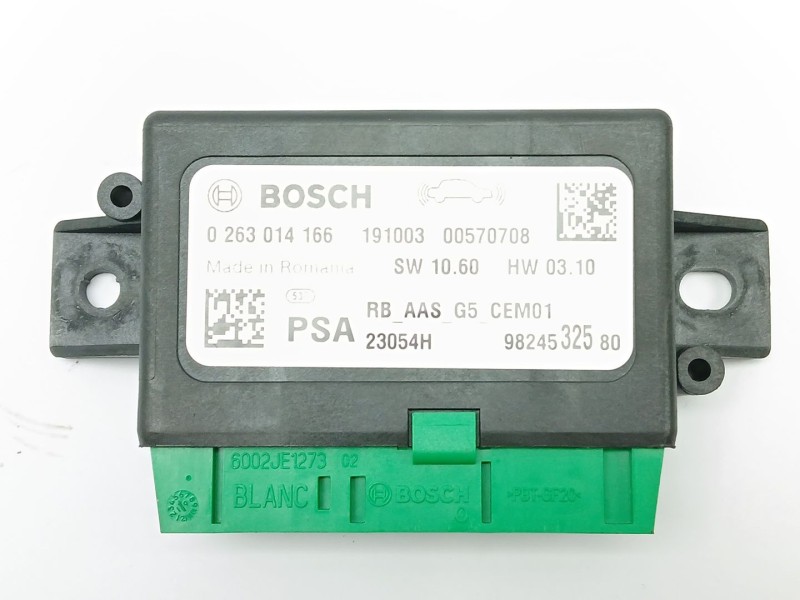 Recambio de modulo electronico para opel crossland x / crossland (p17, p2qo) 1.2 (75) referencia OEM IAM 9824532580  0263014166