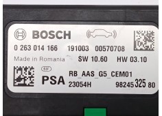 Recambio de modulo electronico para opel crossland x / crossland (p17, p2qo) 1.2 (75) referencia OEM IAM 9824532580  0263014166 2