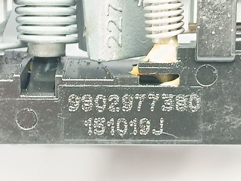 Recambio de maneta exterior trasera izquierda para opel crossland x / crossland (p17, p2qo) 1.2 (75) referencia OEM IAM 98029773