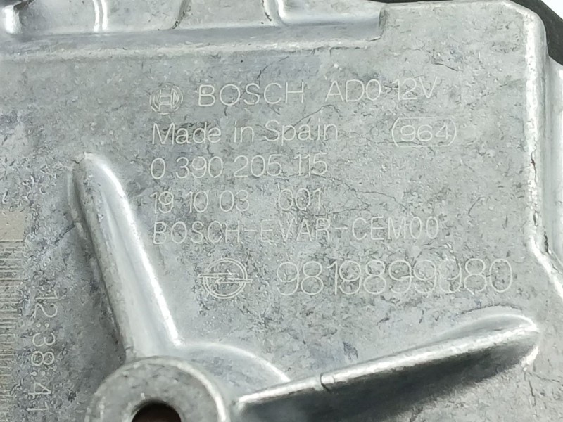 Recambio de motor limpia trasero para opel crossland x / crossland (p17, p2qo) 1.2 (75) referencia OEM IAM 9819899980  039020511