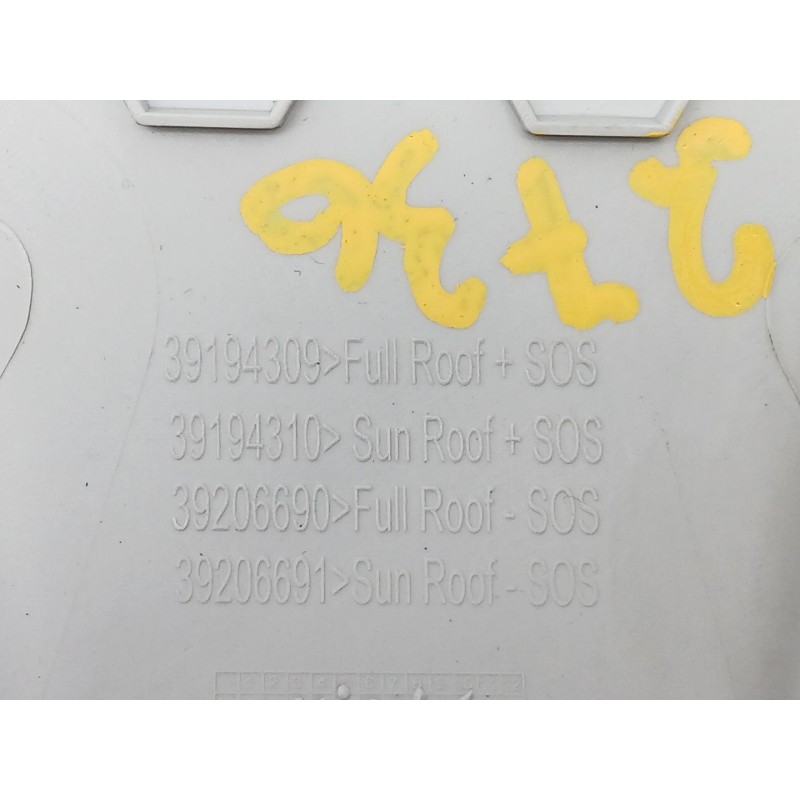 Recambio de luz interior para opel crossland x / crossland (p17, p2qo) 1.2 (75) referencia OEM IAM 316627975  39194309