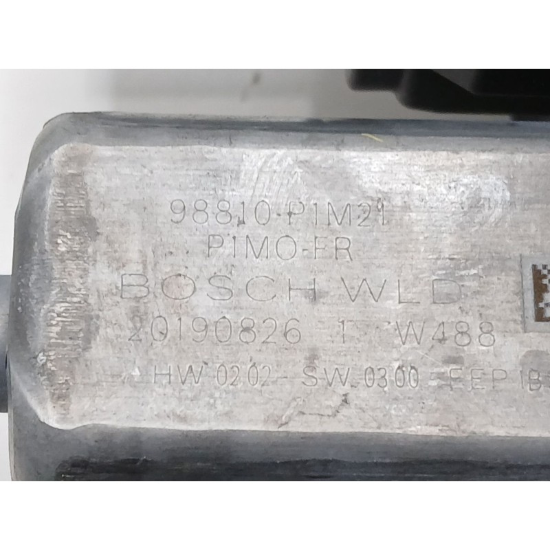 Recambio de elevalunas delantero derecho para opel crossland x / crossland (p17, p2qo) 1.2 (75) referencia OEM IAM 39187590  988