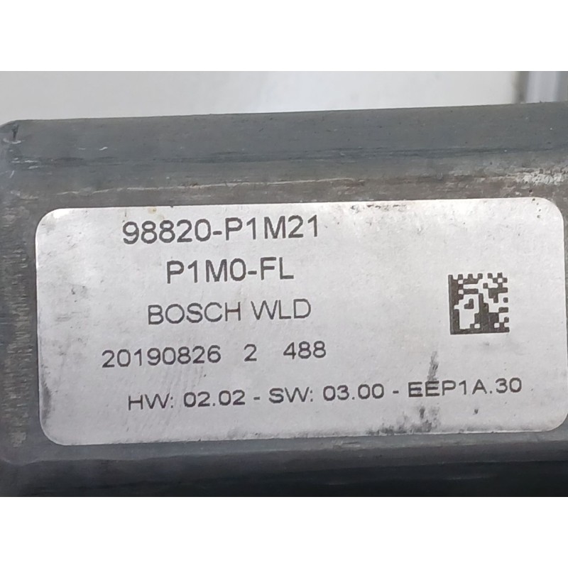 Recambio de elevalunas delantero izquierdo para opel crossland x / crossland (p17, p2qo) 1.2 (75) referencia OEM IAM 39187589  9