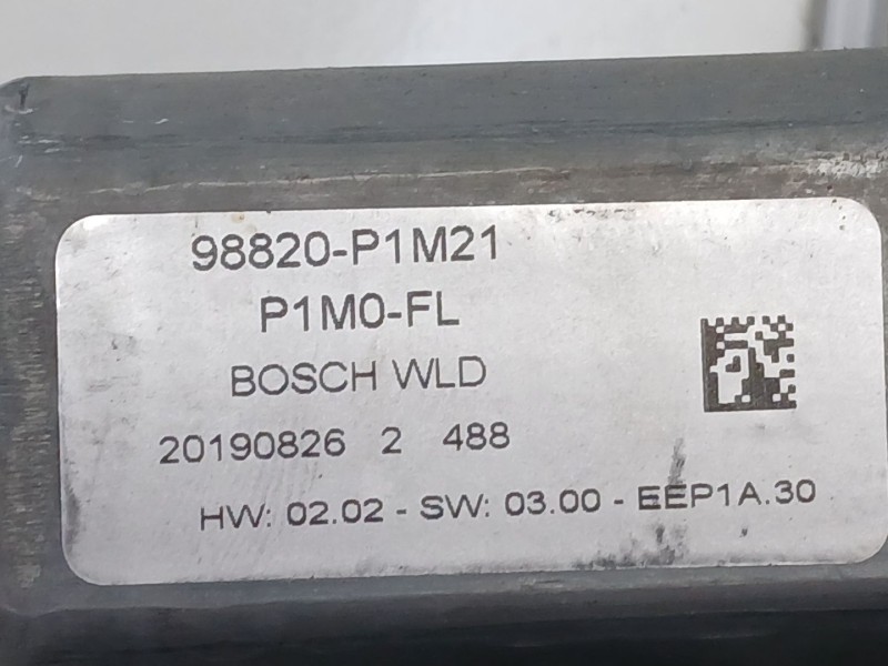 Recambio de elevalunas delantero izquierdo para opel crossland x / crossland (p17, p2qo) 1.2 (75) referencia OEM IAM 39187589  9