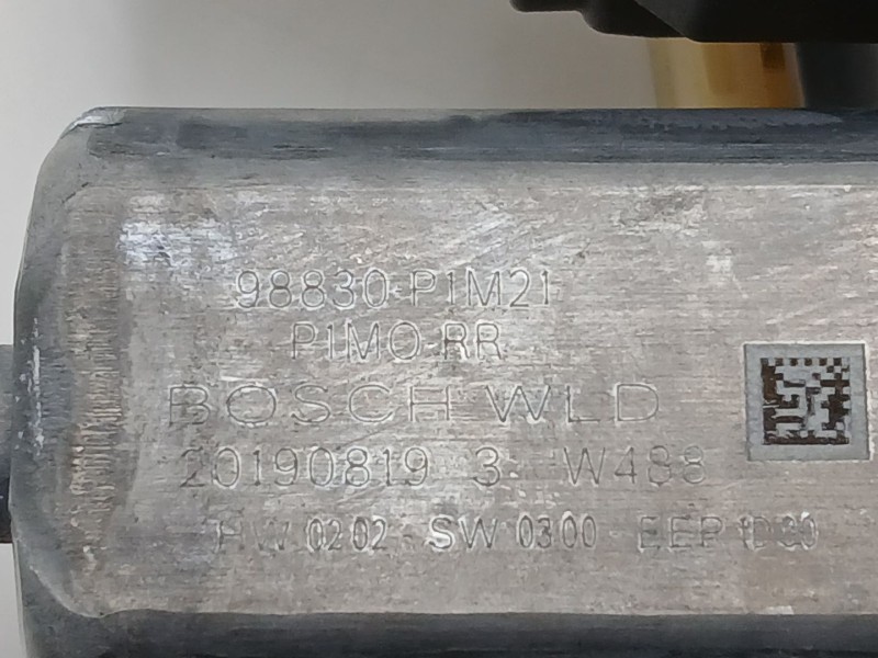 Recambio de elevalunas trasero derecho para opel crossland x / crossland (p17, p2qo) 1.2 (75) referencia OEM IAM 39187592  98830