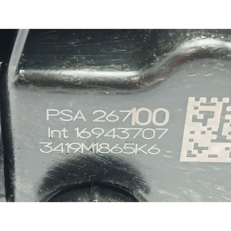 Recambio de cerradura puerta trasera derecha para opel crossland x / crossland (p17, p2qo) 1.2 (75) referencia OEM IAM 267100  