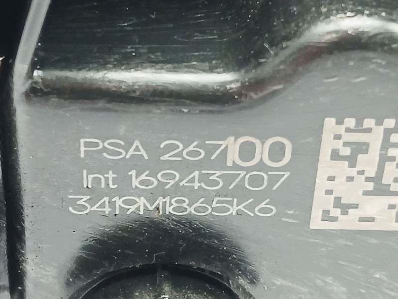 Recambio de cerradura puerta trasera derecha para opel crossland x / crossland (p17, p2qo) 1.2 (75) referencia OEM IAM 267100  