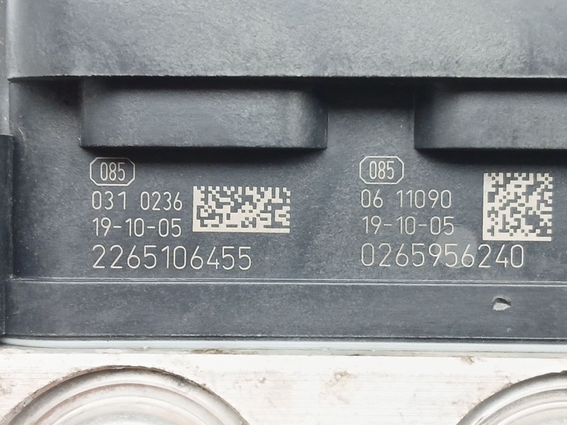 Recambio de abs para opel crossland x / crossland (p17, p2qo) 1.2 (75) referencia OEM IAM 9834565080  2265106455