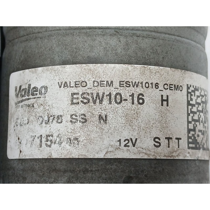 Recambio de motor arranque para opel crossland x / crossland (p17, p2qo) 1.2 (75) referencia OEM IAM 9812715480  ESW1016