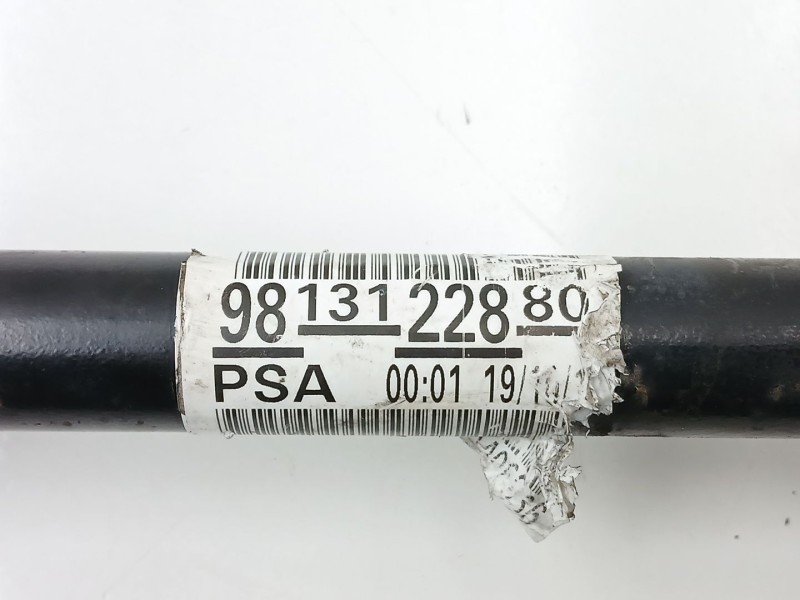 Recambio de transmision delantera derecha para opel crossland x / crossland (p17, p2qo) 1.2 (75) referencia OEM IAM 9813122880  