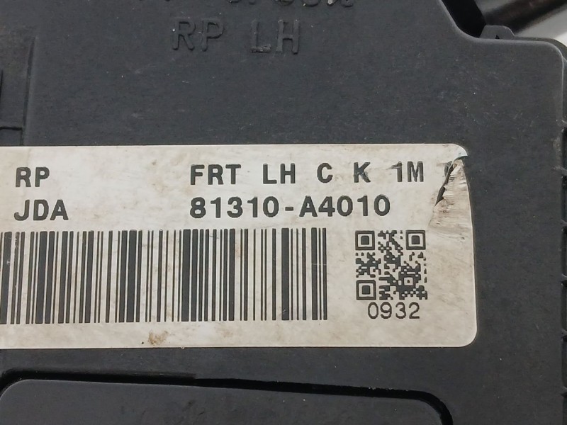Recambio de cerradura puerta delantera izquierda para kia carens iv 1.7 crdi referencia OEM IAM 81310A4010  