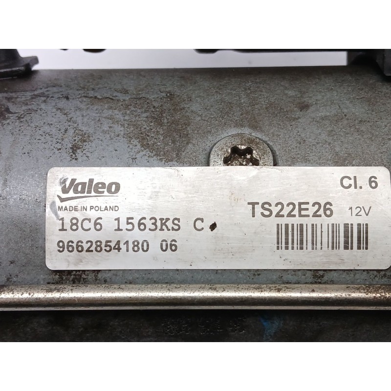 Recambio de motor arranque para peugeot 2008 i (cu_) 1.6 bluehdi 100 referencia OEM IAM 9662854180  TS22E26