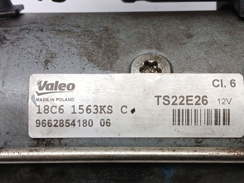 Recambio de motor arranque para peugeot 2008 i (cu_) 1.6 bluehdi 100 referencia OEM IAM 9662854180  TS22E26