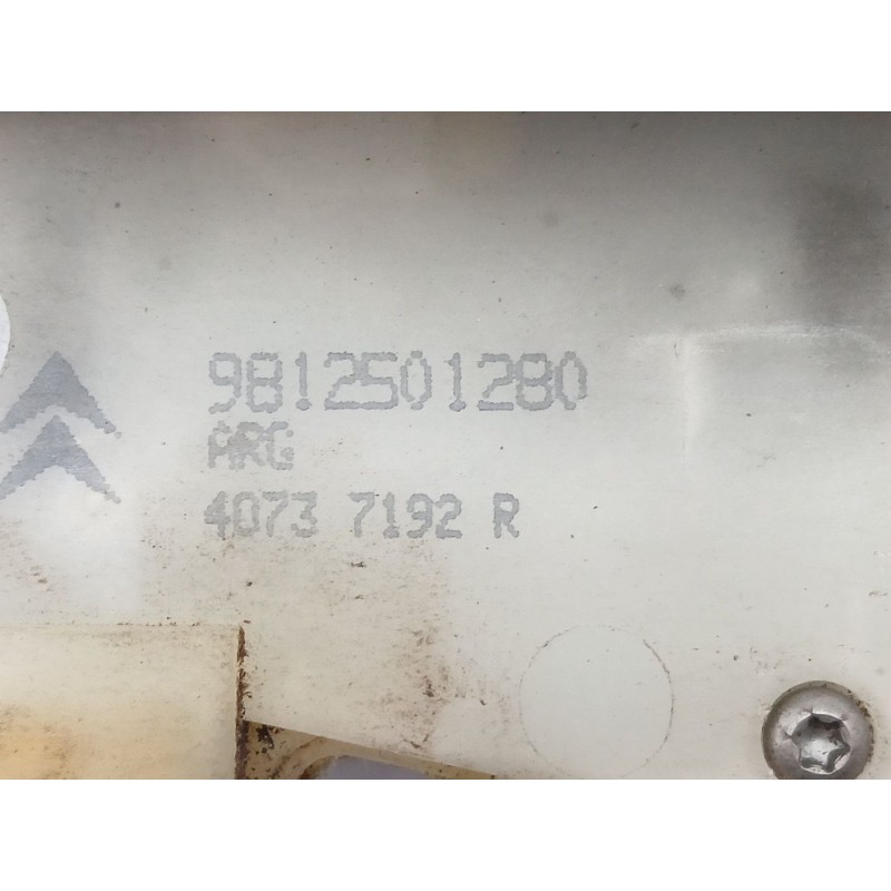 Recambio de cerradura puerta trasera izquierda para peugeot 2008 i (cu_) 1.6 bluehdi 100 referencia OEM IAM 9812501280  