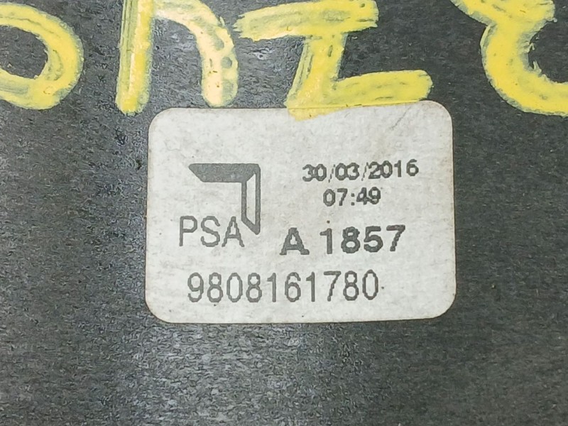 Recambio de palanca cambio para peugeot 2008 i (cu_) 1.6 bluehdi 100 referencia OEM IAM 9808161780  