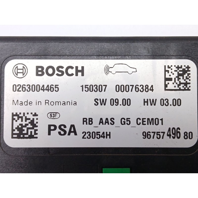 Recambio de modulo electronico para citroën c4 picasso ii van (dd_) e-hdi (dd9hc8, dd9hct) referencia OEM IAM 9675749680  026300