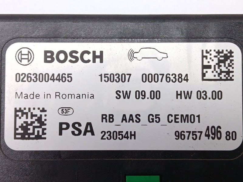 Recambio de modulo electronico para citroën c4 picasso ii van (dd_) e-hdi (dd9hc8, dd9hct) referencia OEM IAM 9675749680  026300