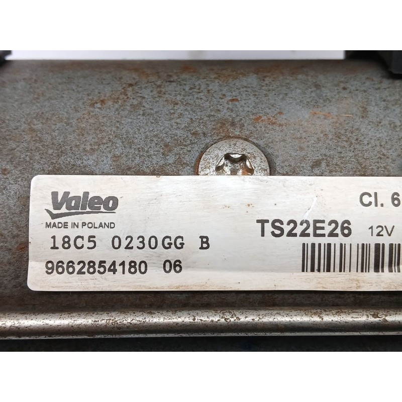 Recambio de motor arranque para citroën c4 picasso ii van (dd_) e-hdi (dd9hc8, dd9hct) referencia OEM IAM 9662854180  TS22E26