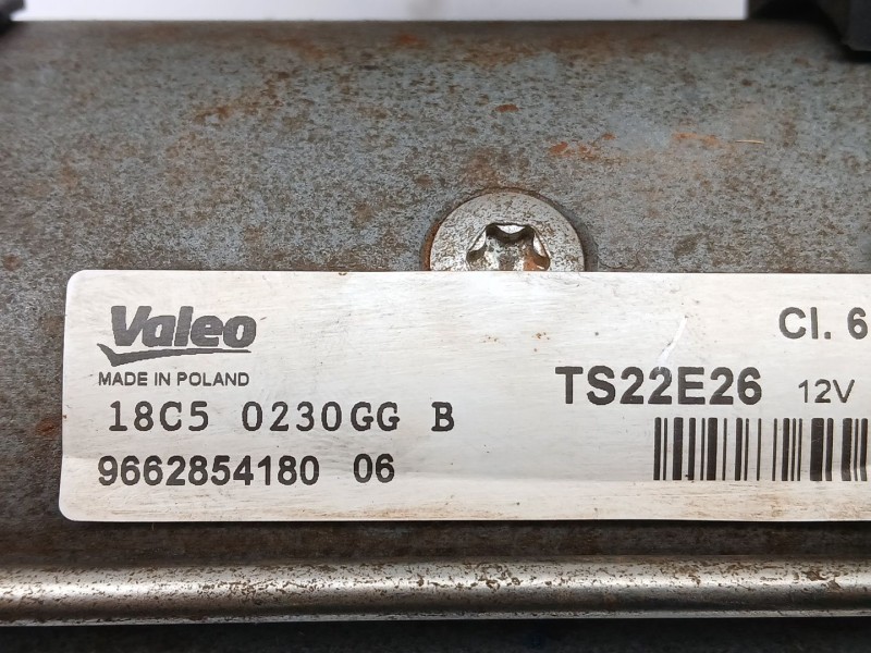 Recambio de motor arranque para citroën c4 picasso ii van (dd_) e-hdi (dd9hc8, dd9hct) referencia OEM IAM 9662854180  TS22E26