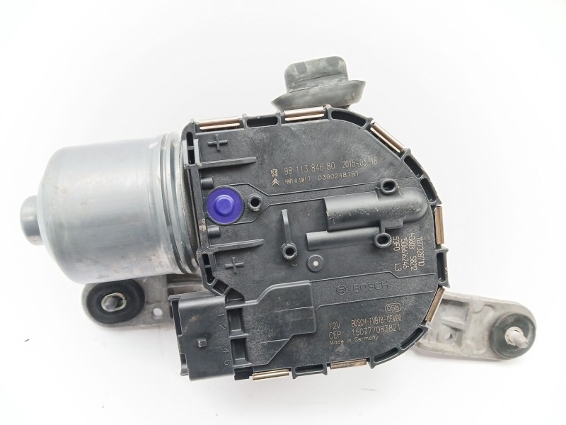 Recambio de motor limpia delantero para citroën c4 picasso ii van (dd_) e-hdi (dd9hc8, dd9hct) referencia OEM IAM 9811384680  