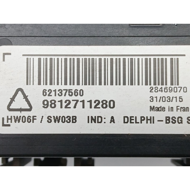 Recambio de modulo electronico para citroën c4 picasso ii van (dd_) e-hdi (dd9hc8, dd9hct) referencia OEM IAM 9812711280  