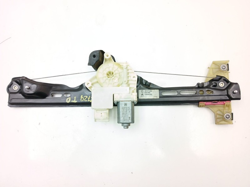 Recambio de elevalunas trasero derecho para citroën c4 picasso ii van (dd_) e-hdi (dd9hc8, dd9hct) referencia OEM IAM 9676172380