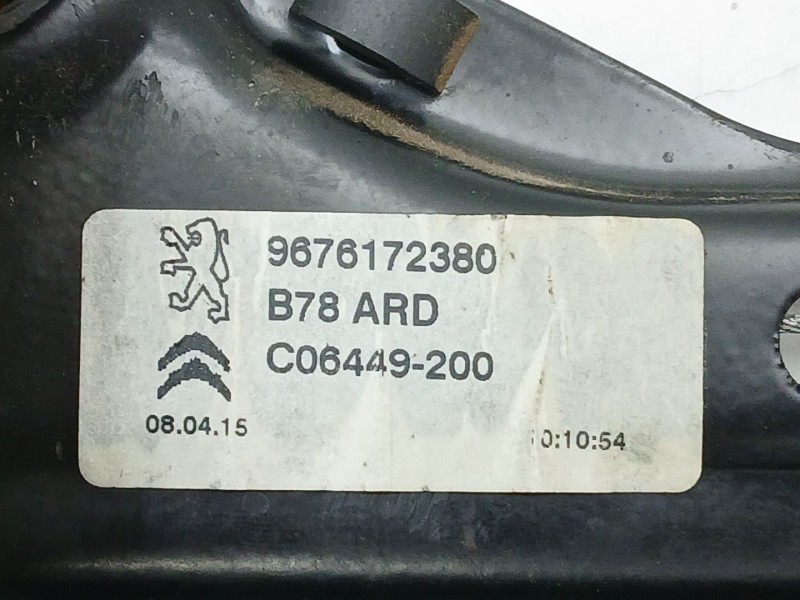 Recambio de elevalunas trasero derecho para citroën c4 picasso ii van (dd_) e-hdi (dd9hc8, dd9hct) referencia OEM IAM 9676172380