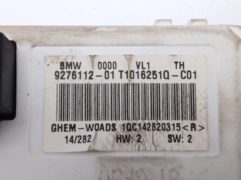 Recambio de resistencia calefaccion para bmw 3 (f30, f80) 318 d referencia OEM IAM 927611201  T1016251QC01