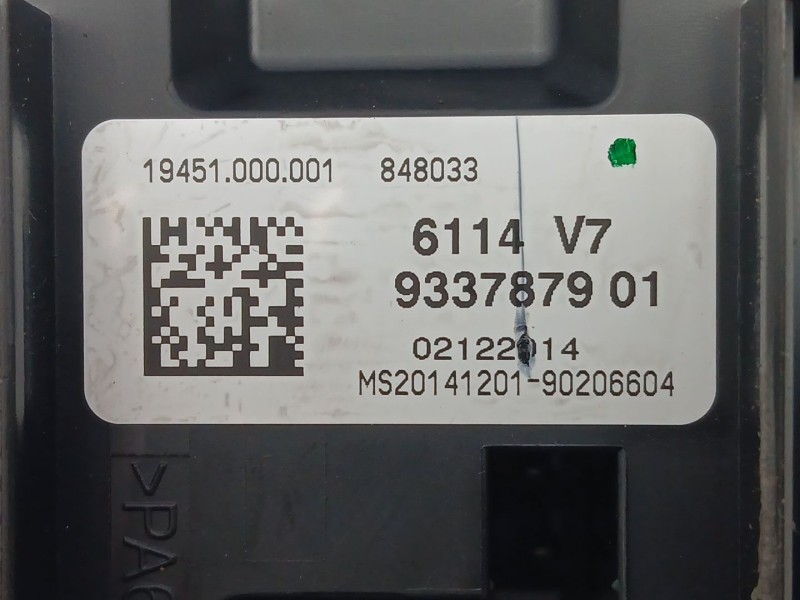 Recambio de caja reles / fusibles para bmw 3 (f30, f80) 318 d referencia OEM IAM 933787901  