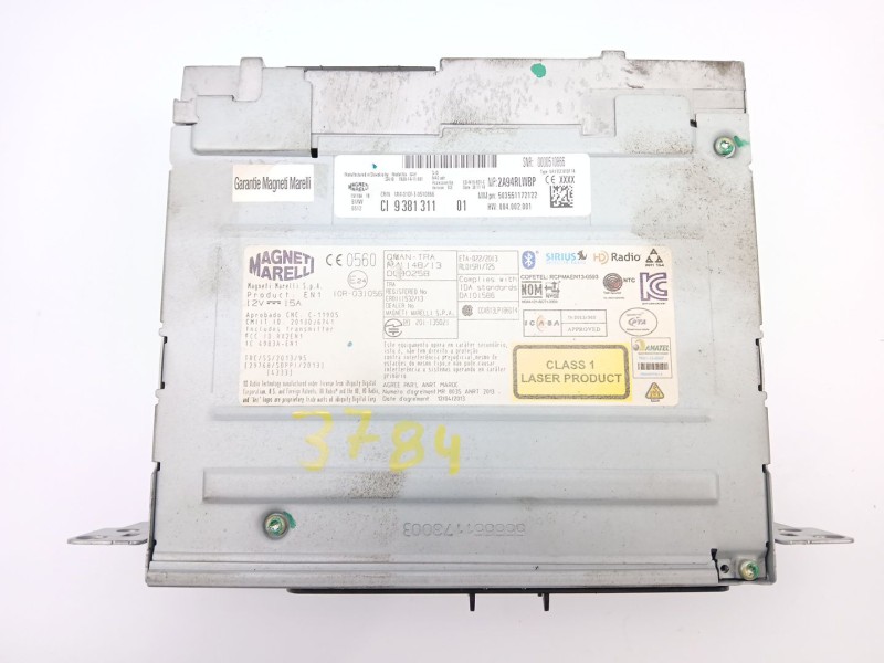 Recambio de sistema audio / cd para bmw 3 (f30, f80) 318 d referencia OEM IAM 938131101  