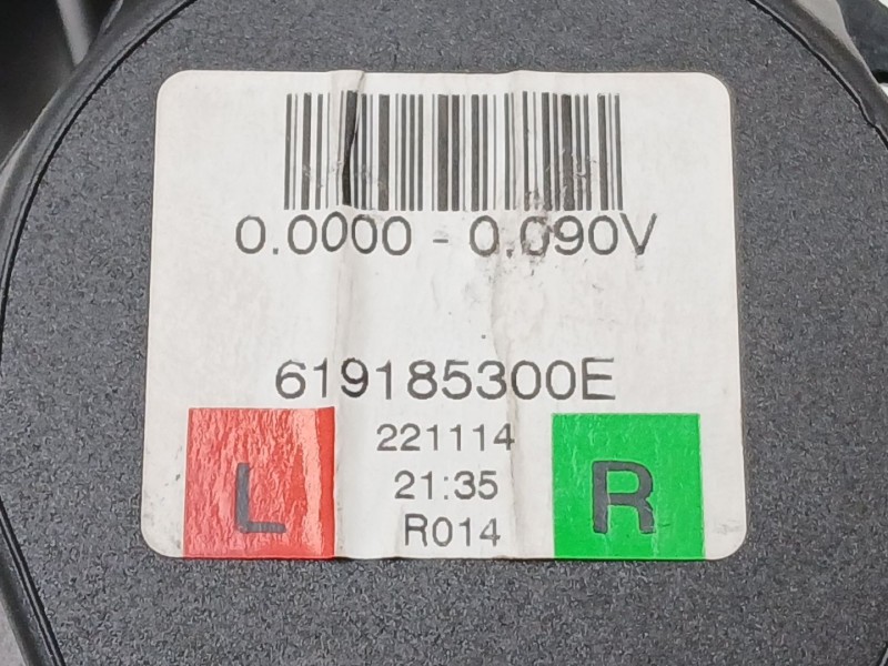 Recambio de cinturon seguridad trasero izquierdo para bmw 3 (f30, f80) 318 d referencia OEM IAM 619185300E  
