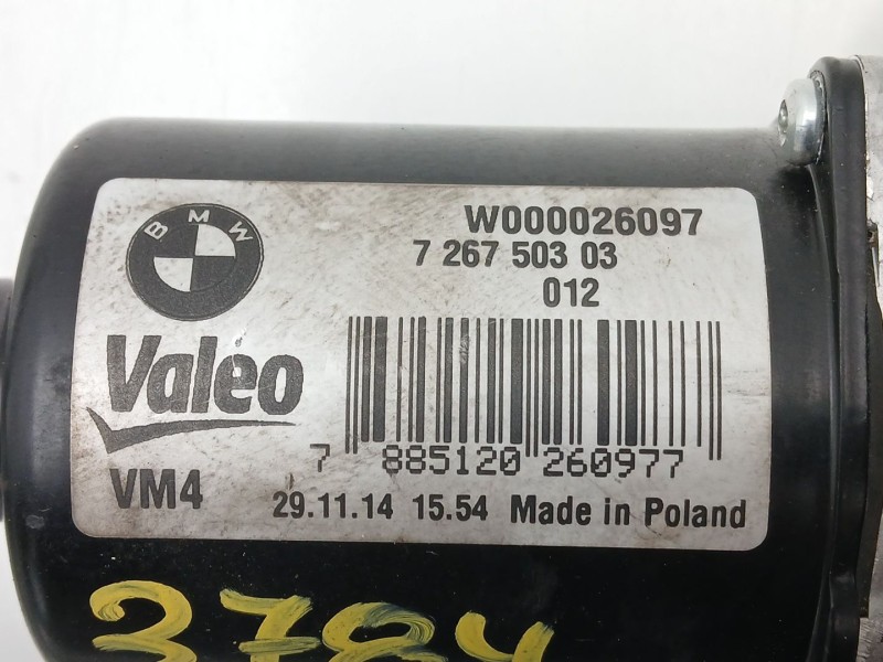 Recambio de motor limpia delantero para bmw 3 (f30, f80) 318 d referencia OEM IAM 726048809  726750303